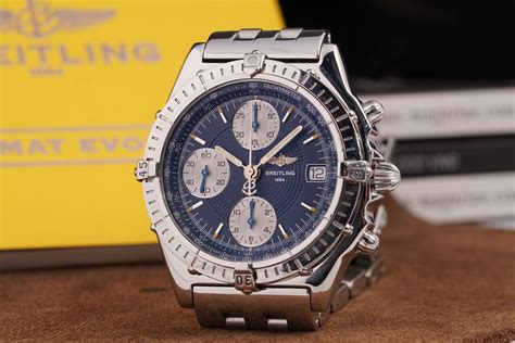 breitling watches brown leather|certified pre owned Breitling watches.